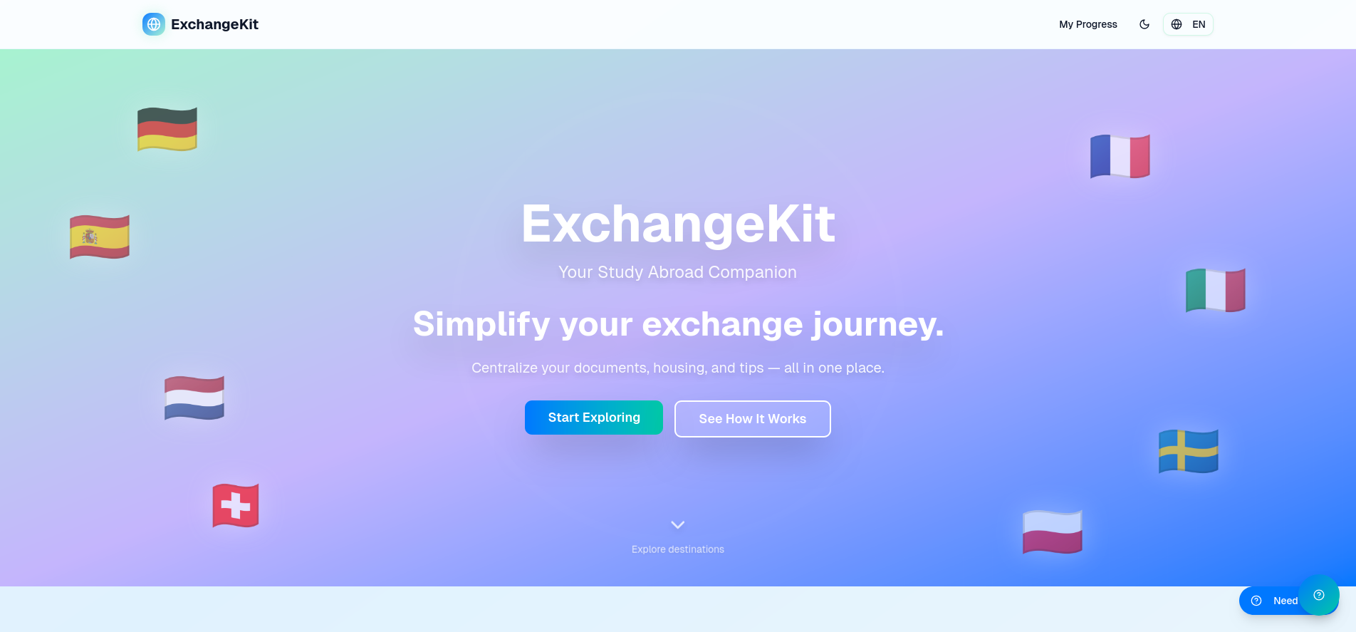 Screenshot de ExchangeKit