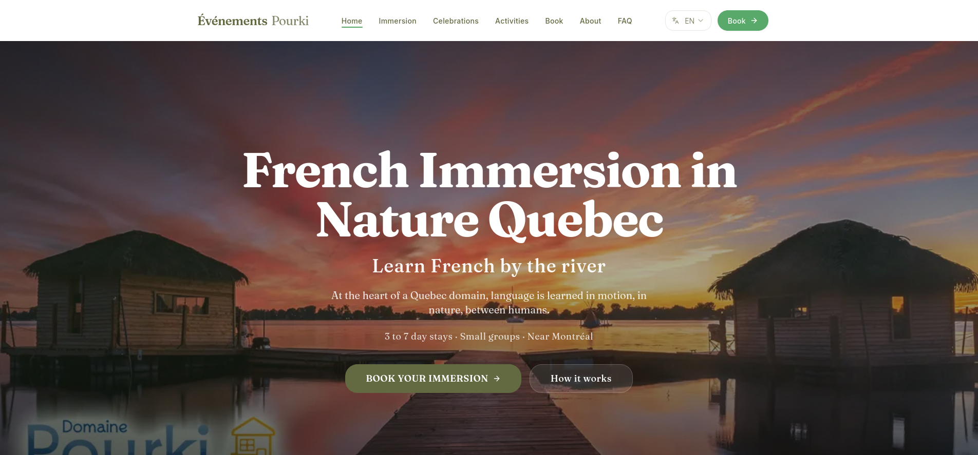 Screenshot de Événements Pourki